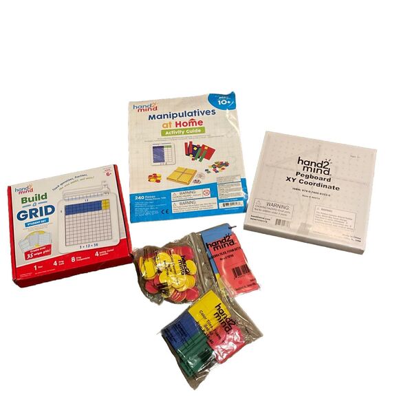 hand2mind | Toys | Hand2mind At Home Math Manipulatives Kit Grades 68 ...